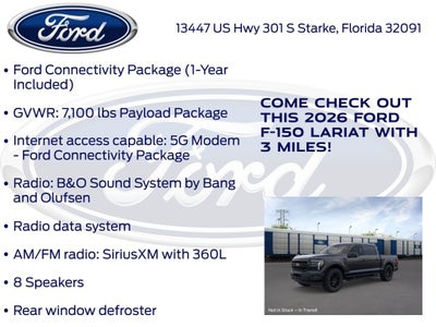 2026 Ford F-150 Lariat 501A
