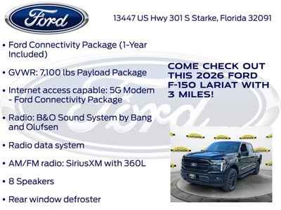 2026 Ford F-150 Lariat 501A
