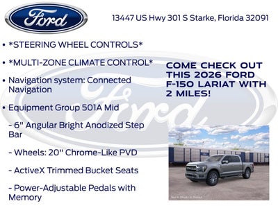 2026 Ford F-150 Lariat 501A