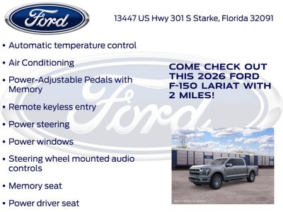 2026 Ford F-150 Lariat 501A