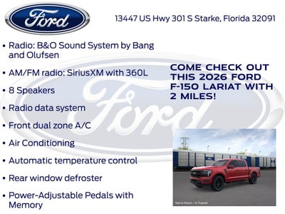2026 Ford F-150 Lariat 501A