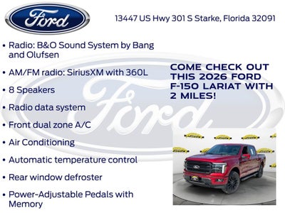 2026 Ford F-150 Lariat 501A