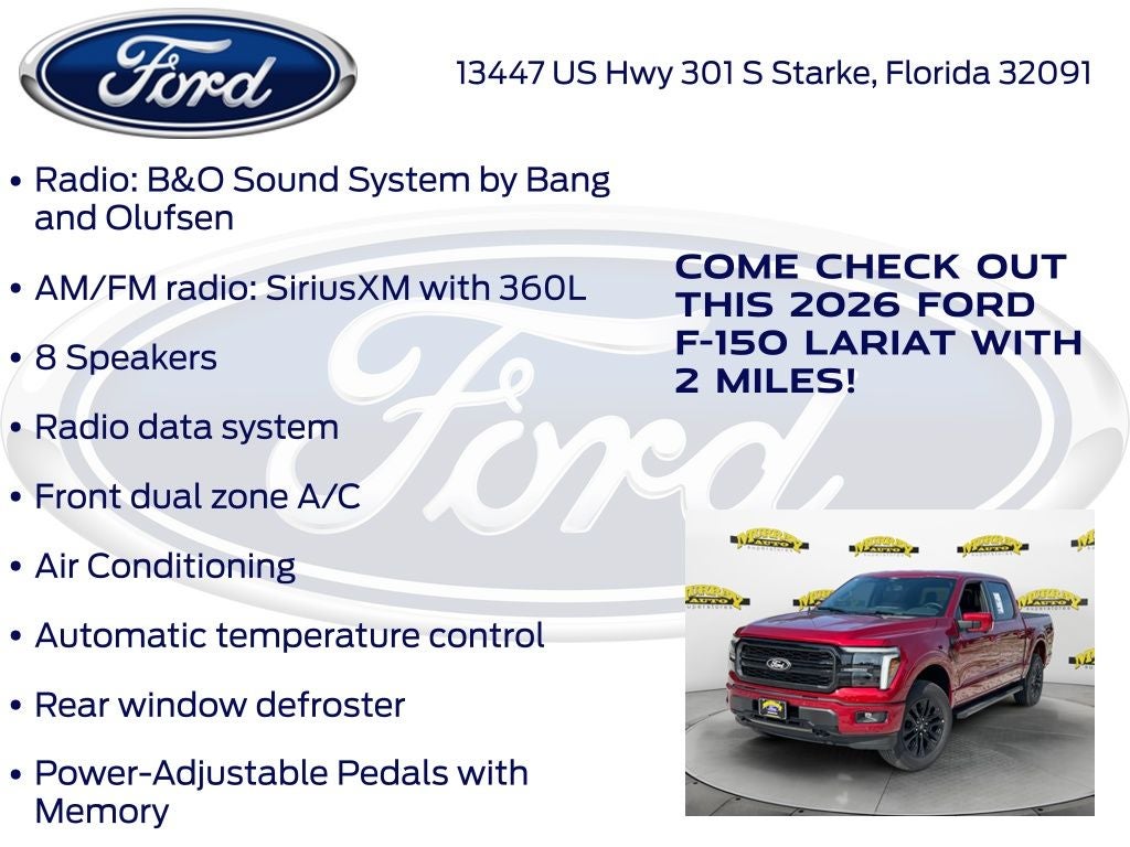 2026 Ford F-150 Lariat 501A