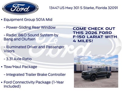 2026 Ford F-150 Lariat 501A