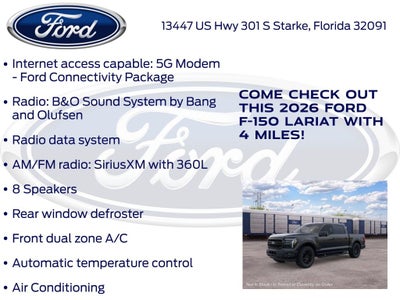 2026 Ford F-150 Lariat 501A