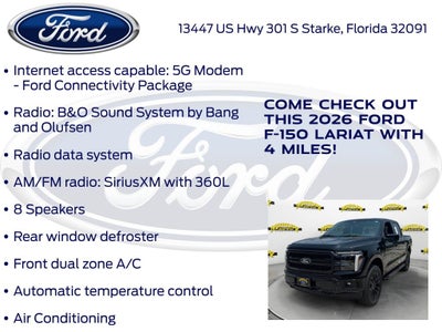 2026 Ford F-150 Lariat 501A