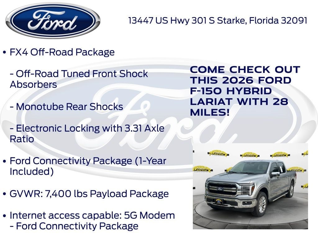 2026 Ford F-150 Lariat 501A