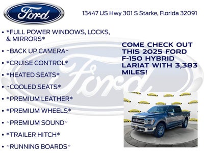 2025 Ford F-150 Lariat 501A