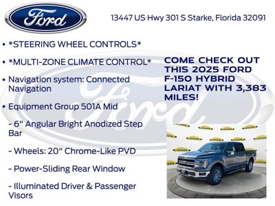 2025 Ford F-150 Lariat 501A