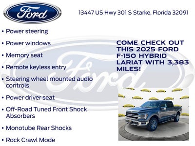 2025 Ford F-150 Lariat 501A