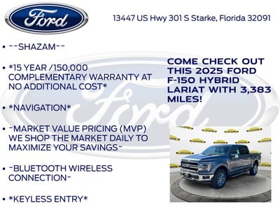 2025 Ford F-150 Lariat 501A
