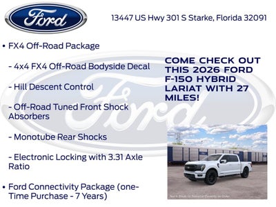2026 Ford F-150 Lariat 501A