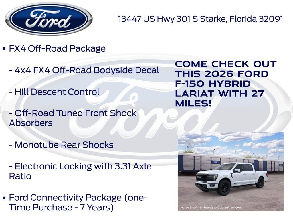 2026 Ford F-150 Lariat 501A