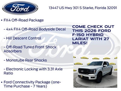 2026 Ford F-150 Lariat 501A