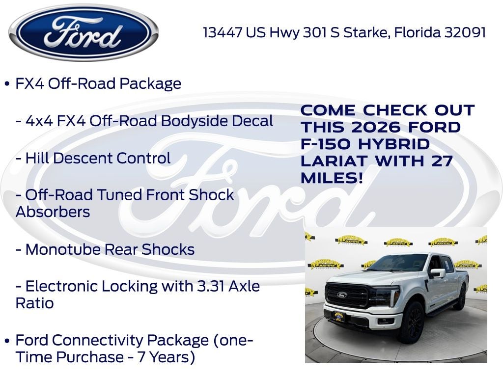 2026 Ford F-150 Lariat 501A