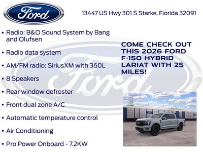 2026 Ford F-150 Lariat 501A