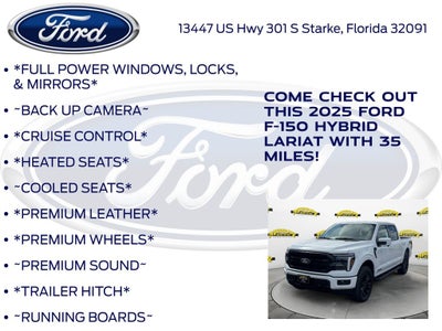 2025 Ford F-150 Lariat 501A
