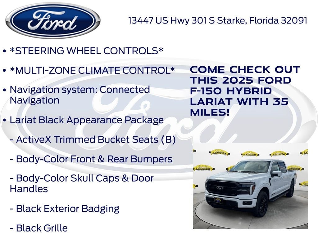 2025 Ford F-150 Lariat 501A