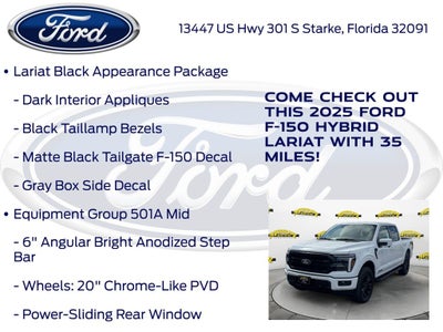 2025 Ford F-150 Lariat 501A