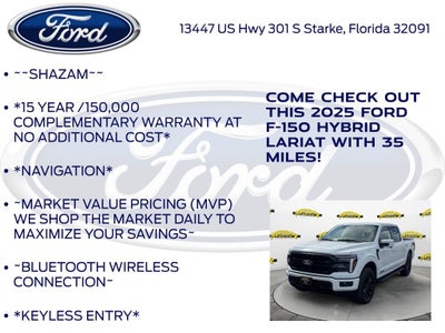 2025 Ford F-150 Lariat 501A
