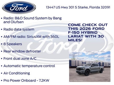 2026 Ford F-150 Lariat 501A