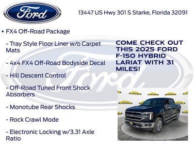 2025 Ford F-150 Lariat 501A