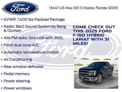 2025 Ford F-150 Lariat 501A