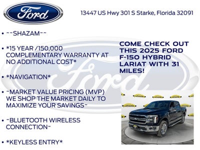 2025 Ford F-150 Lariat 501A