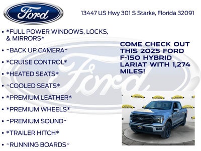 2025 Ford F-150 Lariat 502A