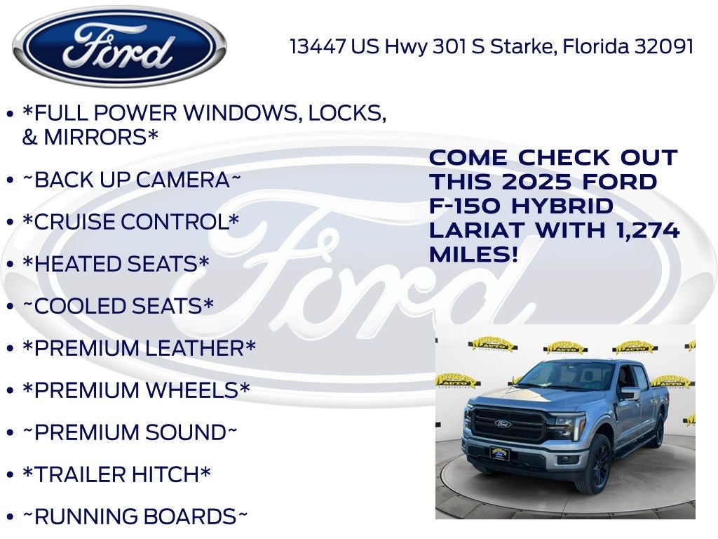 2025 Ford F-150 Lariat 502A