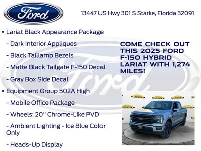 2025 Ford F-150 Lariat 502A
