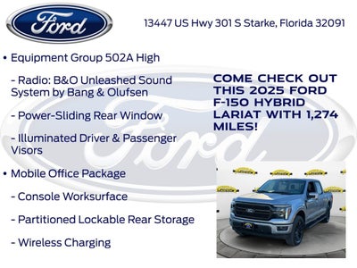 2025 Ford F-150 Lariat 502A