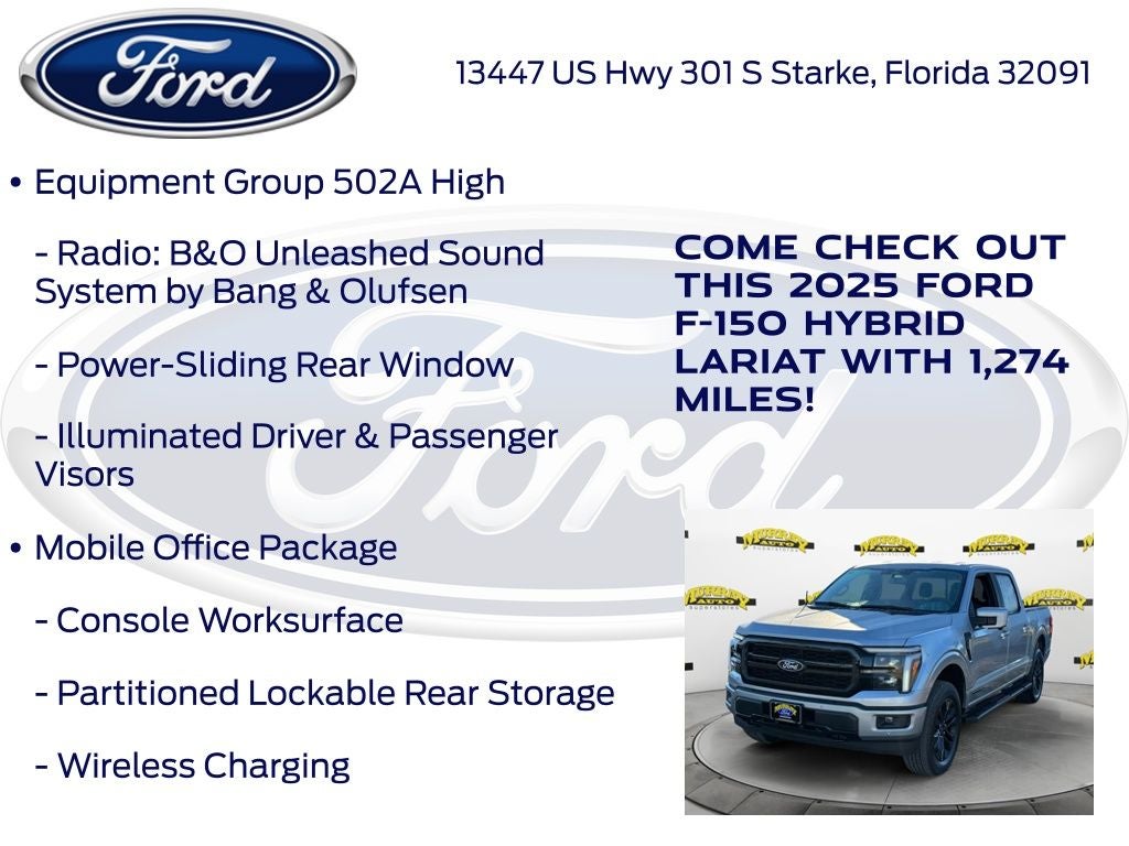 2025 Ford F-150 Lariat 502A