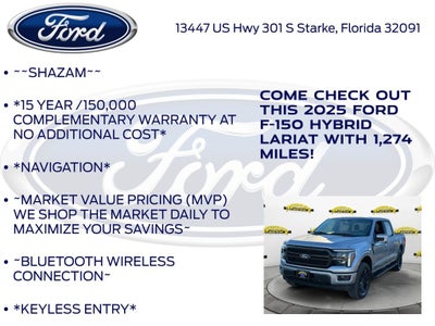 2025 Ford F-150 Lariat 502A