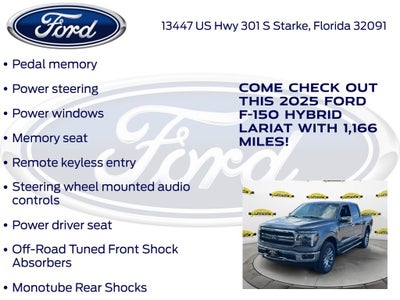2025 Ford F-150 Lariat 501A