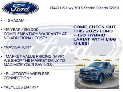 2025 Ford F-150 Lariat 501A