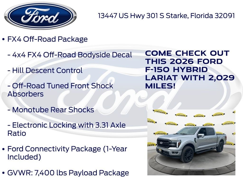 2026 Ford F-150 Lariat 501A