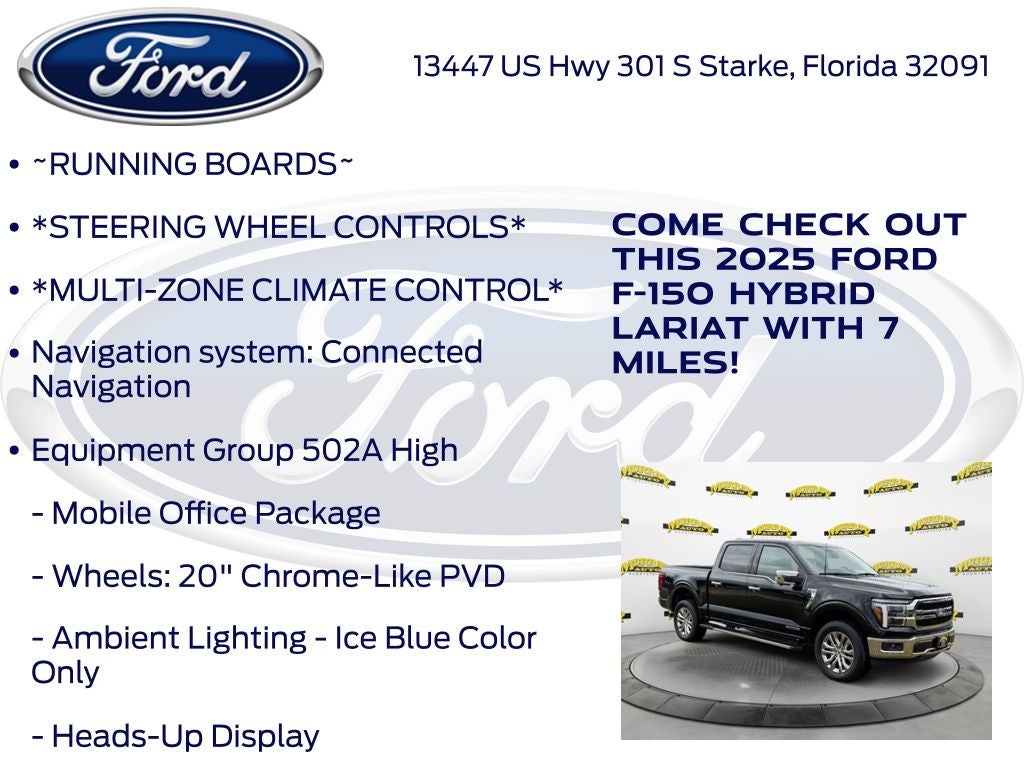 2025 Ford F-150 Lariat 502A