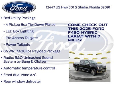 2025 Ford F-150 Lariat 502A