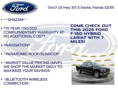 2025 Ford F-150 Lariat 502A