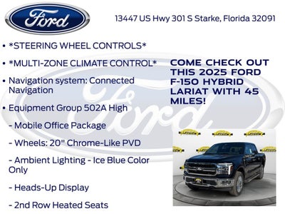 2025 Ford F-150 Lariat 502A