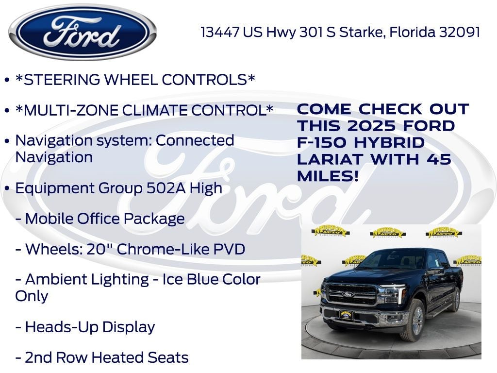 2025 Ford F-150 Lariat 502A