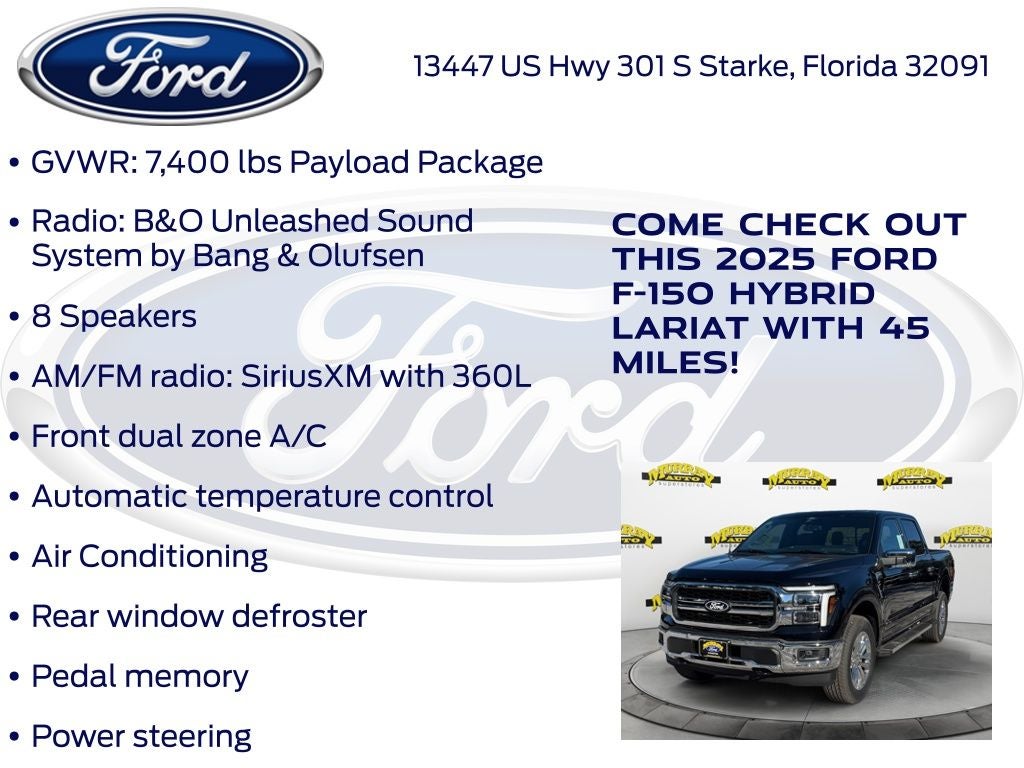 2025 Ford F-150 Lariat 502A