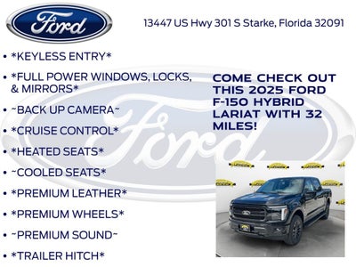 2025 Ford F-150 Lariat 502A