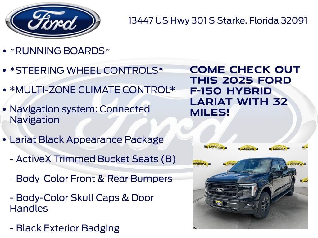 2025 Ford F-150 Lariat 502A