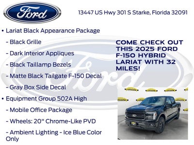 2025 Ford F-150 Lariat 502A