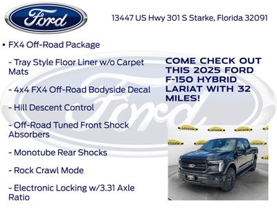 2025 Ford F-150 Lariat 502A