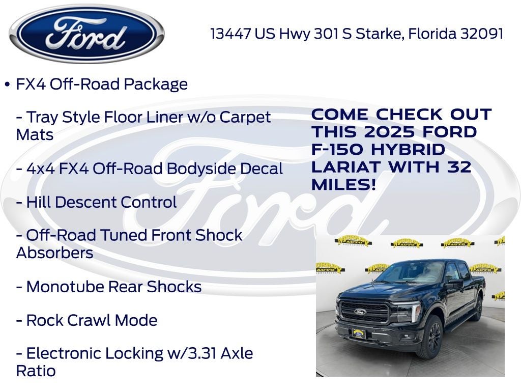 2025 Ford F-150 Lariat 502A