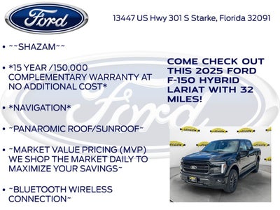 2025 Ford F-150 Lariat 502A