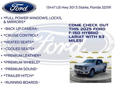 2025 Ford F-150 Lariat 502A